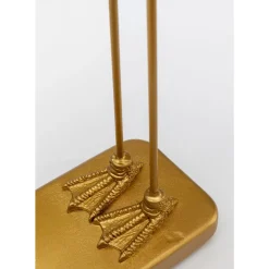 KARE Design Deko & Geschenkartikel-Deko Figur Flamingo Love Gold 39Cm