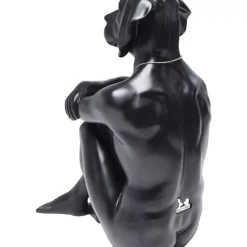 KARE Design Deko & Geschenkartikel-Deko Figur Gangster Dog Black