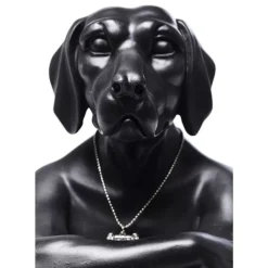 KARE Design Deko & Geschenkartikel-Deko Figur Gangster Dog Black