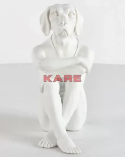 KARE Design Deko & Geschenkartikel-Deko Figur Gangster Dog Cream