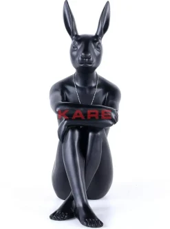 KARE Design Deko & Geschenkartikel-Deko Figur Gangster Rabbit Schwarz
