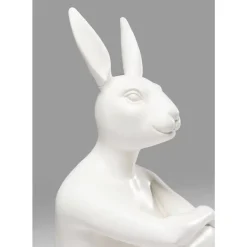 KARE Design Deko & Geschenkartikel-Deko Figur Gangster Rabbit Weis
