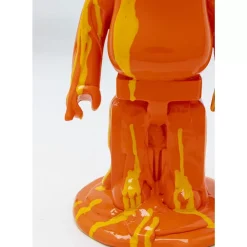 KARE Design Deko & Geschenkartikel-Deko Figur Gelato Bear Orange 40Cm