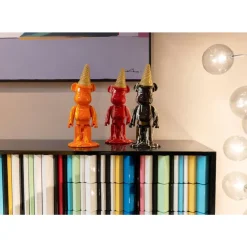 KARE Design Deko & Geschenkartikel-Deko Figur Gelato Bear Schwarz 40Cm