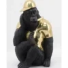 KARE Design Deko & Geschenkartikel-Deko Figur Glam Gorilla 26Cm