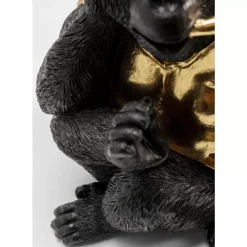 KARE Design Deko & Geschenkartikel-Deko Figur Glam Gorilla 26Cm
