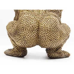KARE Design Deko & Geschenkartikel-Deko Figur Gorilla Gold 46Cm