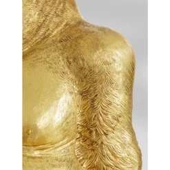 KARE Design Deko & Geschenkartikel-Deko Figur Gorilla Gold Xxl 249