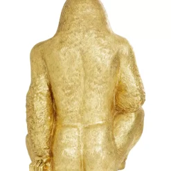 KARE Design Deko & Geschenkartikel-Deko Figur Gorilla Gold Xxl 249