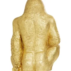 KARE Design Deko & Geschenkartikel-Deko Figur Gorilla Gold Xl 180