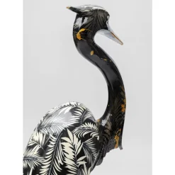 KARE Design Deko & Geschenkartikel-Deko Figur Heron Schwarz 70Cm