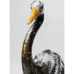 KARE Design Deko & Geschenkartikel-Deko Figur Heron Schwarz 70Cm