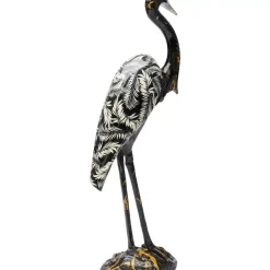KARE Design Deko & Geschenkartikel-Deko Figur Heron Schwarz 70Cm