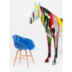 KARE Design Deko & Geschenkartikel-Deko Figur Horse Colore