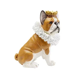 KARE Design Deko & Geschenkartikel-Deko Figur King Dog Braun 29Cm