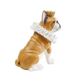 KARE Design Deko & Geschenkartikel-Deko Figur King Dog Braun 29Cm
