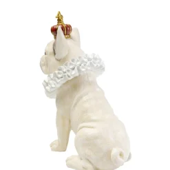 KARE Design Deko & Geschenkartikel-Deko Figur King Dog Weis 33Cm