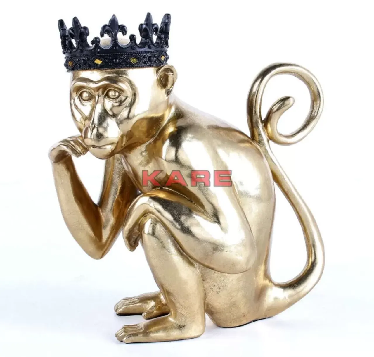 KARE Design Deko & Geschenkartikel-Deko Figur King Lui Gold 35