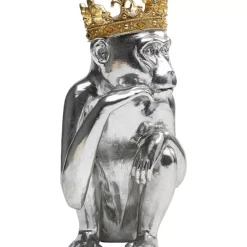 KARE Design Deko & Geschenkartikel-Deko Figur King Lui Silber 35