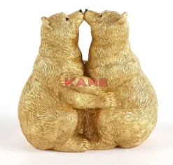 KARE Design Deko & Geschenkartikel-Deko Figur Kissing Bears 17Cm