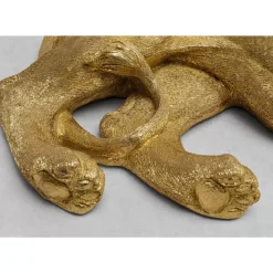 KARE Design Deko & Geschenkartikel-Deko Figur Lion Gold 80Cm