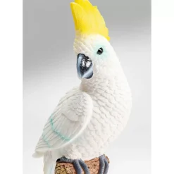 KARE Design Deko & Geschenkartikel-Deko Figur Parrot Cockatoo Weis 38Cm