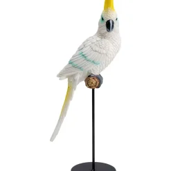 KARE Design Deko & Geschenkartikel-Deko Figur Parrot Cockatoo Weis 38Cm