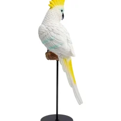 KARE Design Deko & Geschenkartikel-Deko Figur Parrot Cockatoo Weis 38Cm