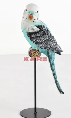 KARE Design Deko & Geschenkartikel-Deko Figur Parrot Turkis 36Cm