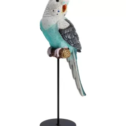 KARE Design Deko & Geschenkartikel-Deko Figur Parrot Turkis 36Cm
