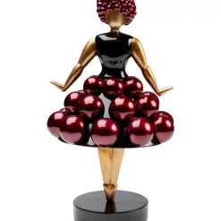 KARE Design Deko & Geschenkartikel-Deko Figur Primaballerina Pom Lila 35Cm
