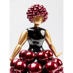 KARE Design Deko & Geschenkartikel-Deko Figur Primaballerina Pom Lila 35Cm