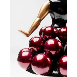 KARE Design Deko & Geschenkartikel-Deko Figur Primaballerina Pom Lila 35Cm