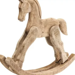 KARE Design Deko & Geschenkartikel-Deko Figur Rocking Horse Nature