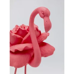KARE Design Deko & Geschenkartikel-Deko Figur Rose Flamingo Pink 42Cm