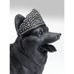 KARE Design Deko & Geschenkartikel-Deko Figur Royal Standing Corgi Schwarz