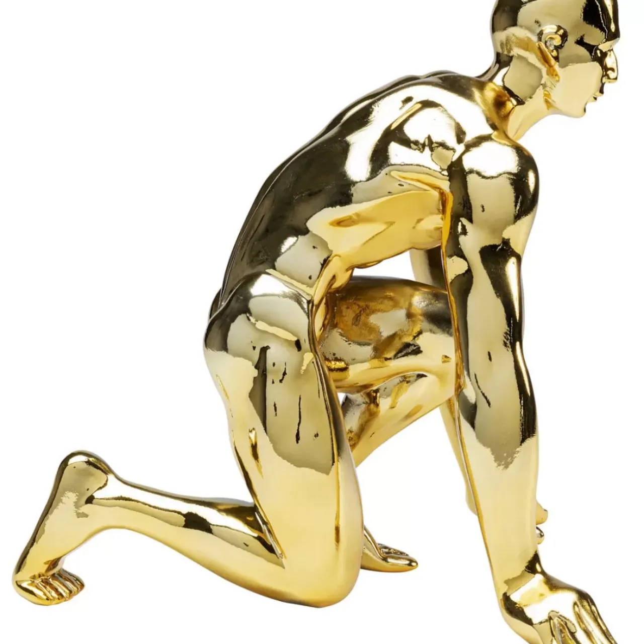 KARE Design Deko & Geschenkartikel-Deko Figur Runner Gold 25Cm