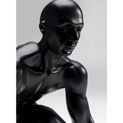 KARE Design Deko & Geschenkartikel-Deko Figur Runner Schwarz 25Cm