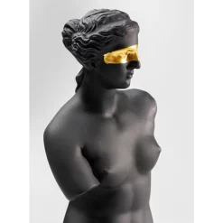 KARE Design Deko & Geschenkartikel-Deko Figur Sculpture Schwarz 48Cm