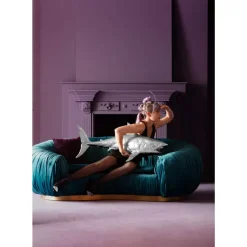 KARE Design Deko & Geschenkartikel-Deko Figur Shark Henry Silber 106Cm