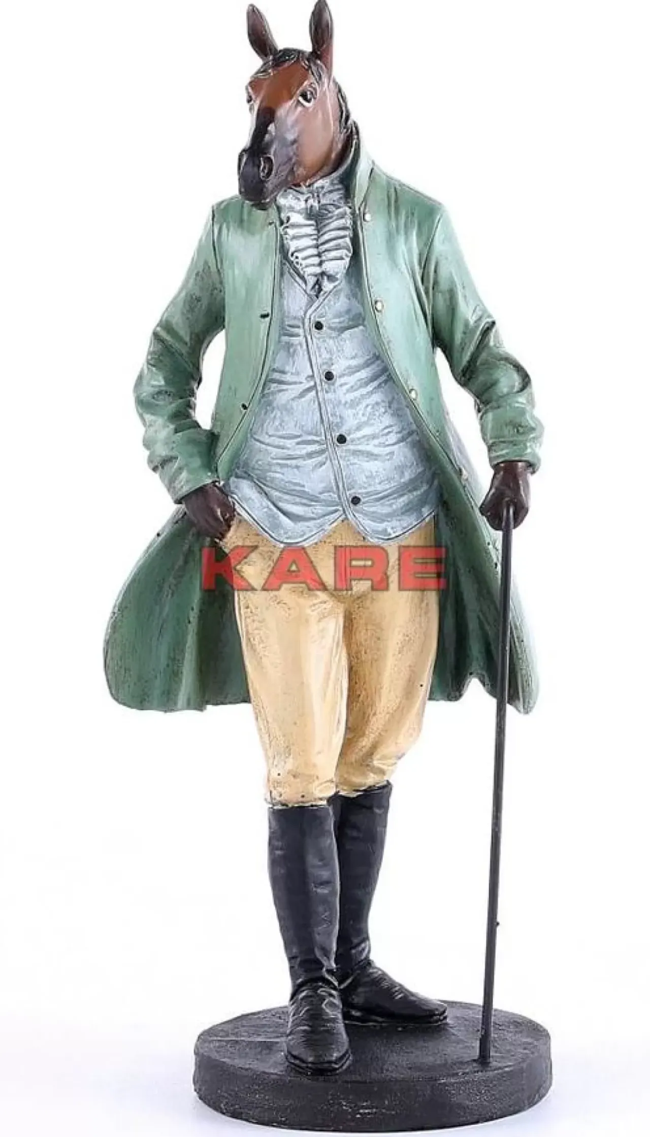KARE Design Deko & Geschenkartikel-Deko Figur Sir Horse Standing
