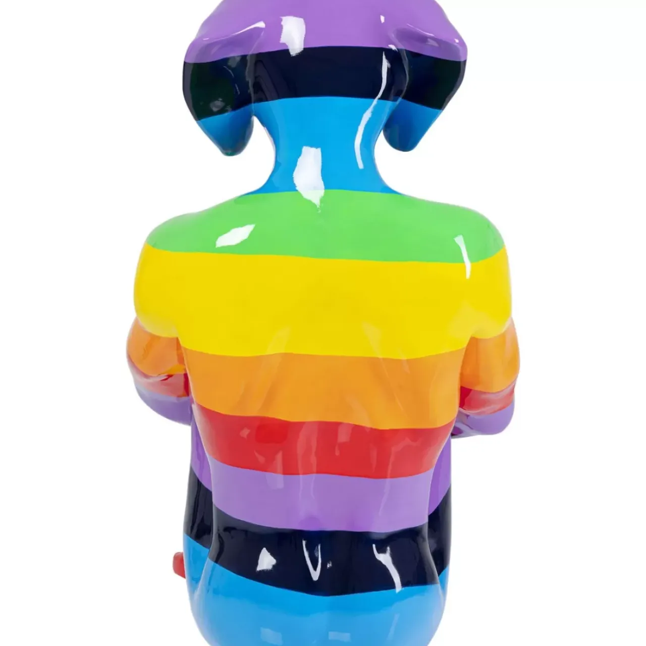 KARE Design Deko & Geschenkartikel-Deko Figur Sitting Dog Rainbow 173