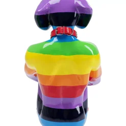 KARE Design Deko & Geschenkartikel-Deko Figur Sitting Dog Rainbow 80