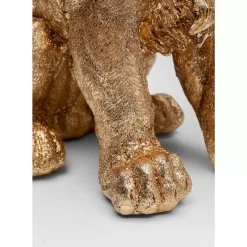KARE Design Deko & Geschenkartikel-Deko Figur Sitting Lion Gold 42Cm
