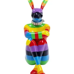 KARE Design Deko & Geschenkartikel-Deko Figur Sitting Rabbit Rainbow 80