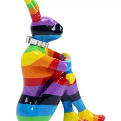 KARE Design Deko & Geschenkartikel-Deko Figur Sitting Rabbit Rainbow 80