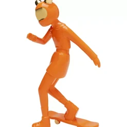 KARE Design Deko & Geschenkartikel-Deko Figur Skating Astronaut Orange 33Cm