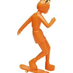 KARE Design Deko & Geschenkartikel-Deko Figur Skating Astronaut Orange 33Cm