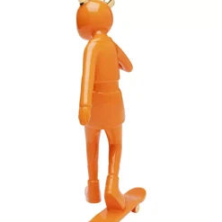 KARE Design Deko & Geschenkartikel-Deko Figur Skating Astronaut Orange 33Cm