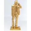KARE Design Deko & Geschenkartikel-Deko Figur Standing Man Gold 62Cm